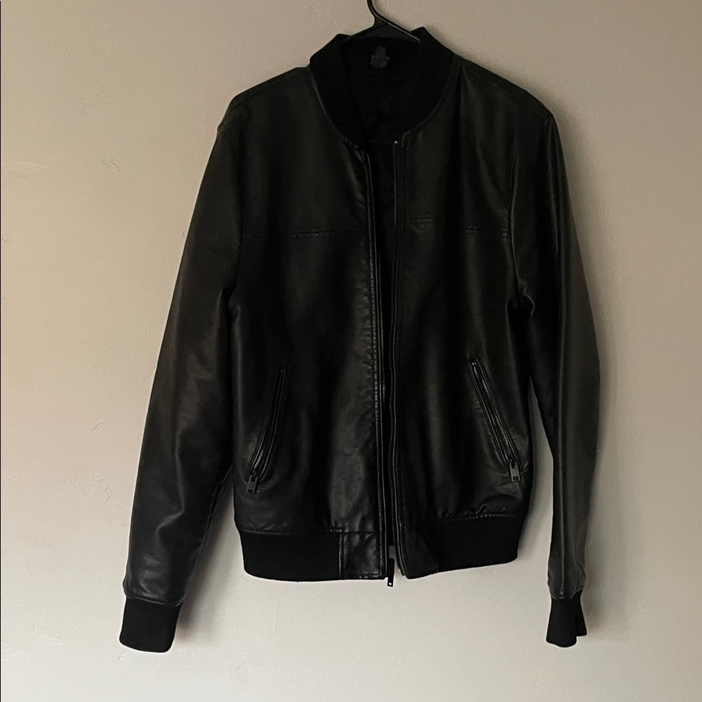 Express Black Bomber Jacket